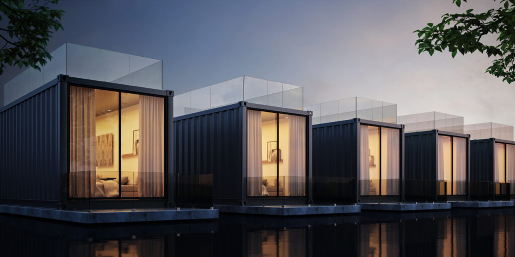 night time containers