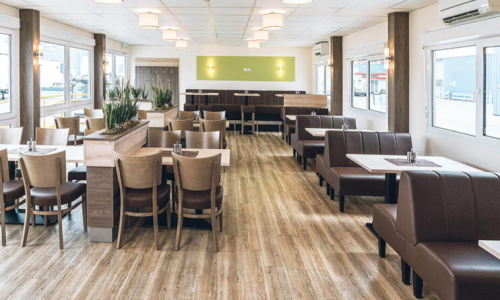 modular cafe hospitality