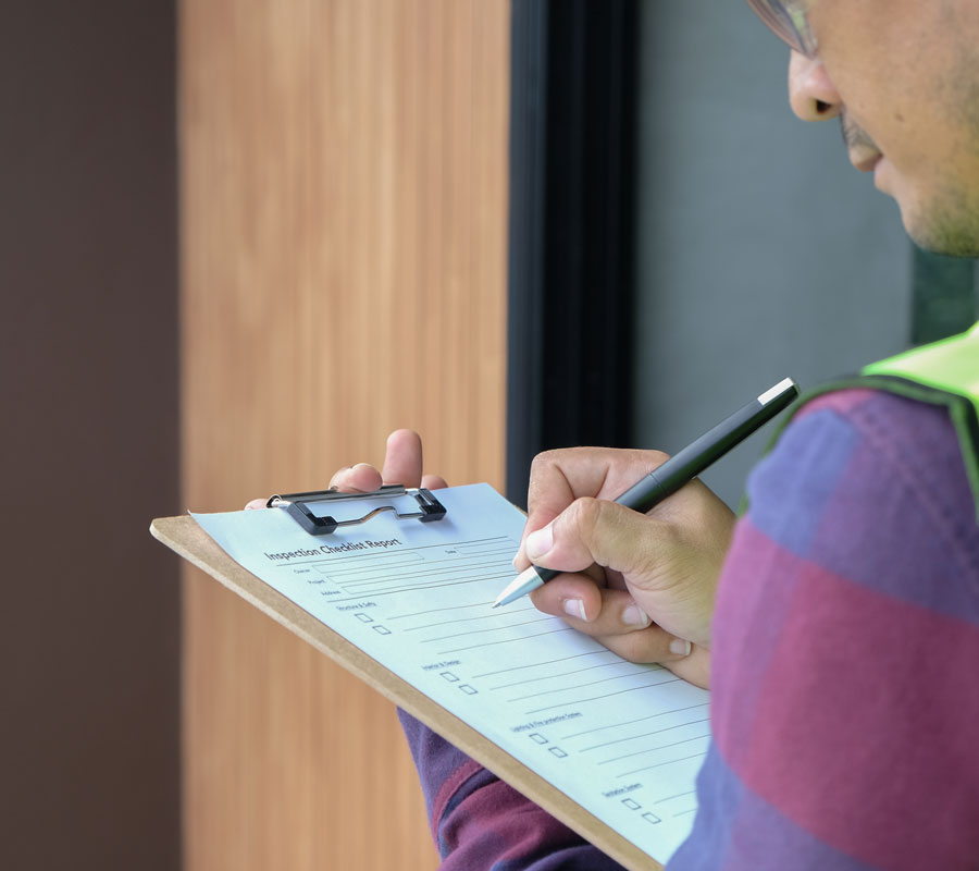 person writing quick lead time
